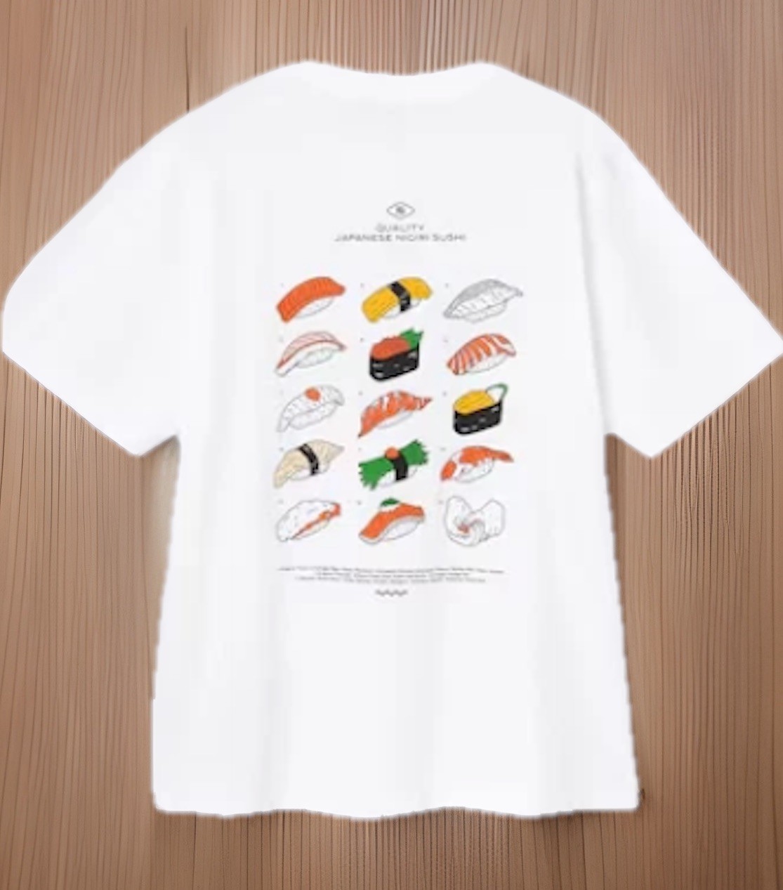 GU Graphic T-Shirt OMIYAGE Yunosuke + X Tee Japan Limited NEW Osushi Sushi New gallery