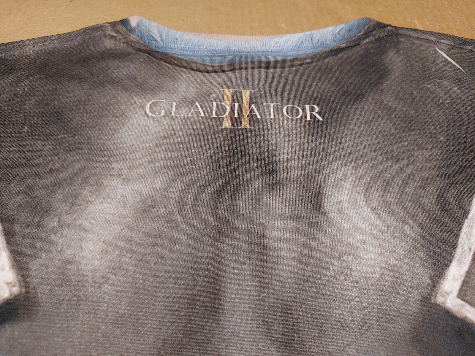 Men's Gladiator Maximus Colliseum Armor Sublimated Long Sleeve Costume T Shirt gallery