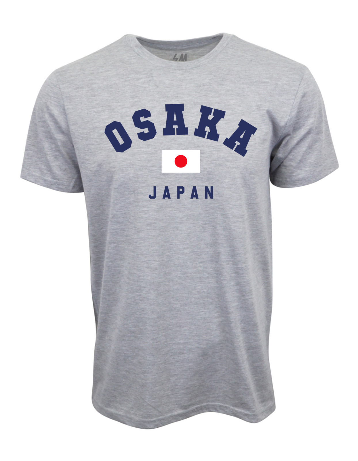OSAKA JAPAN GRAPHIC T-SHIRT GRAY HEATHER gallery