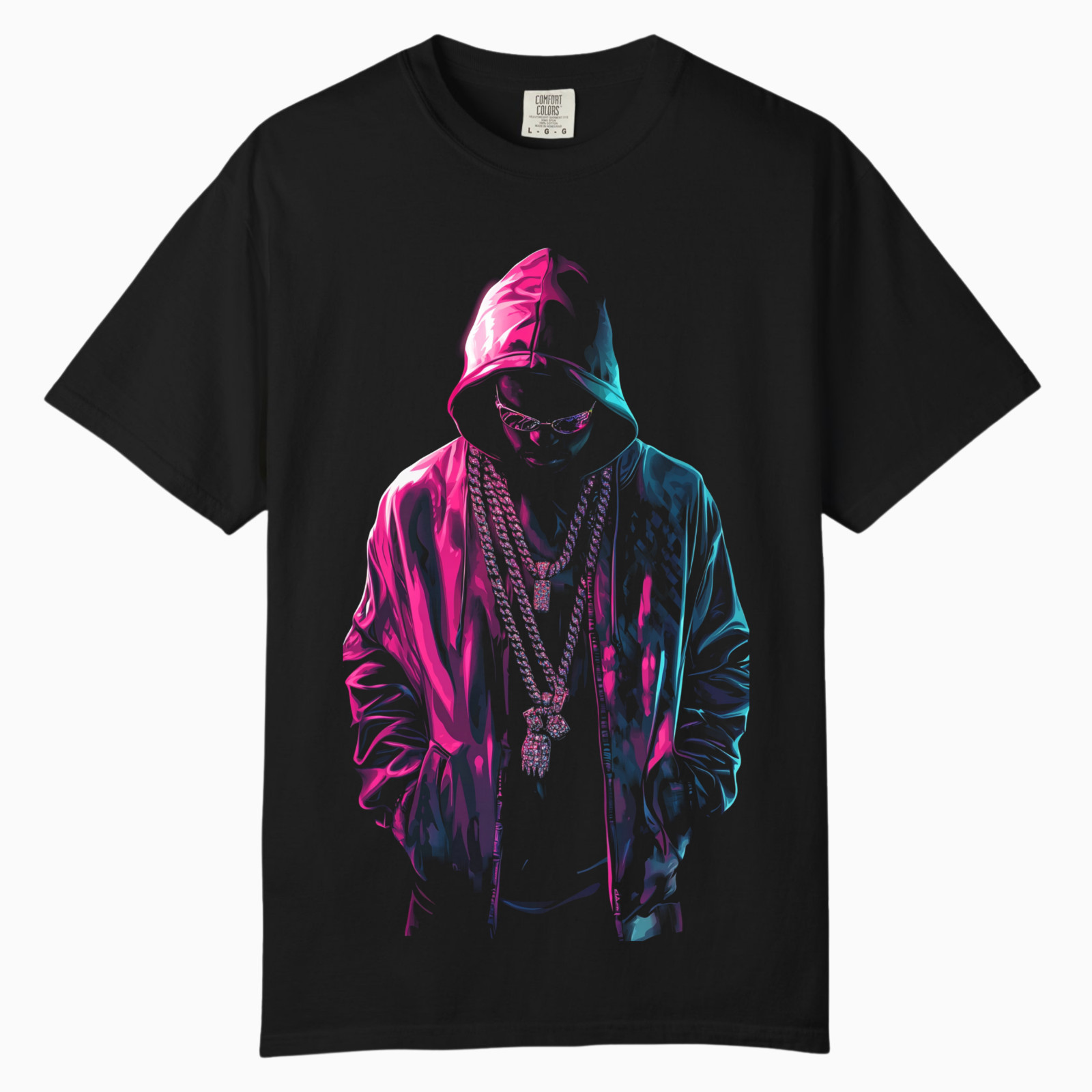 Make Money, Angel Graphic Tee, Comfort Colors T Shirt, Unisex Streetwear Tee gallery