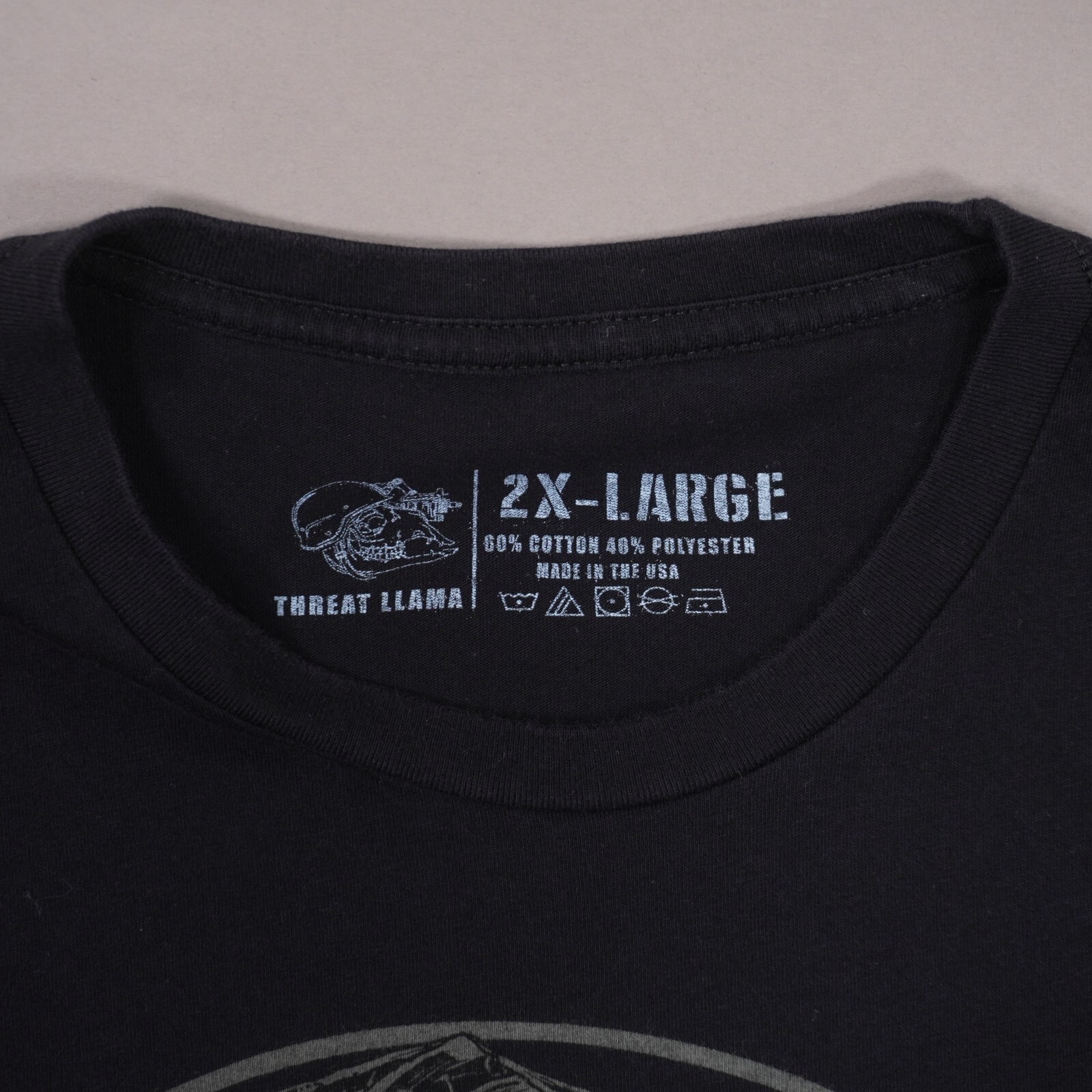 Threat Llama Dwarven SPAS-12 Shotgun Nightvision NVG T Shirt Mens 2XL Black gallery