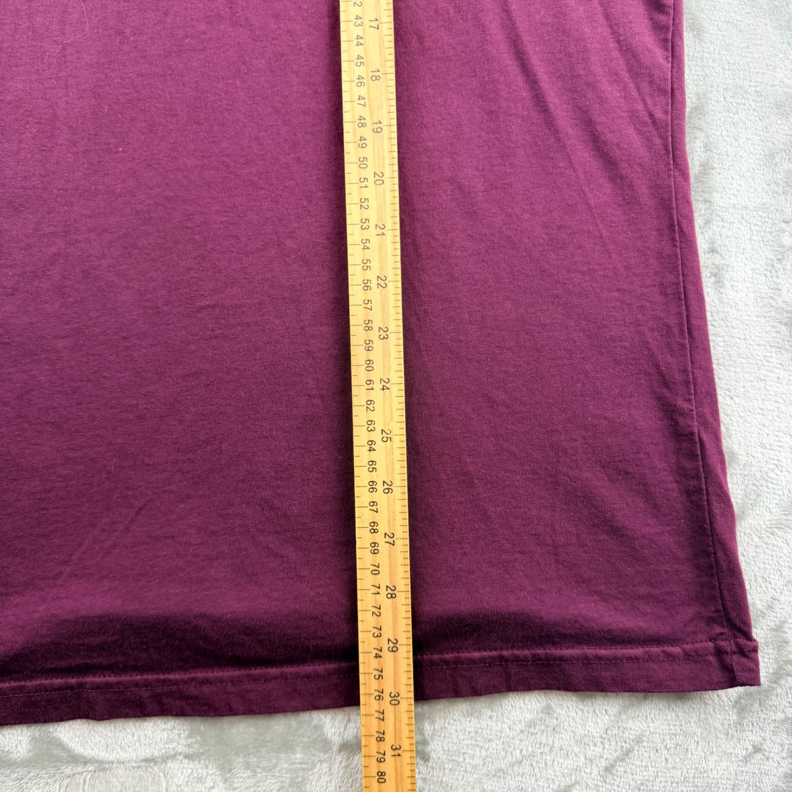 Amazon Essentials Men's XL Slim Fit Short Sleeve Crewneck T-Shirt Burgundy gallery