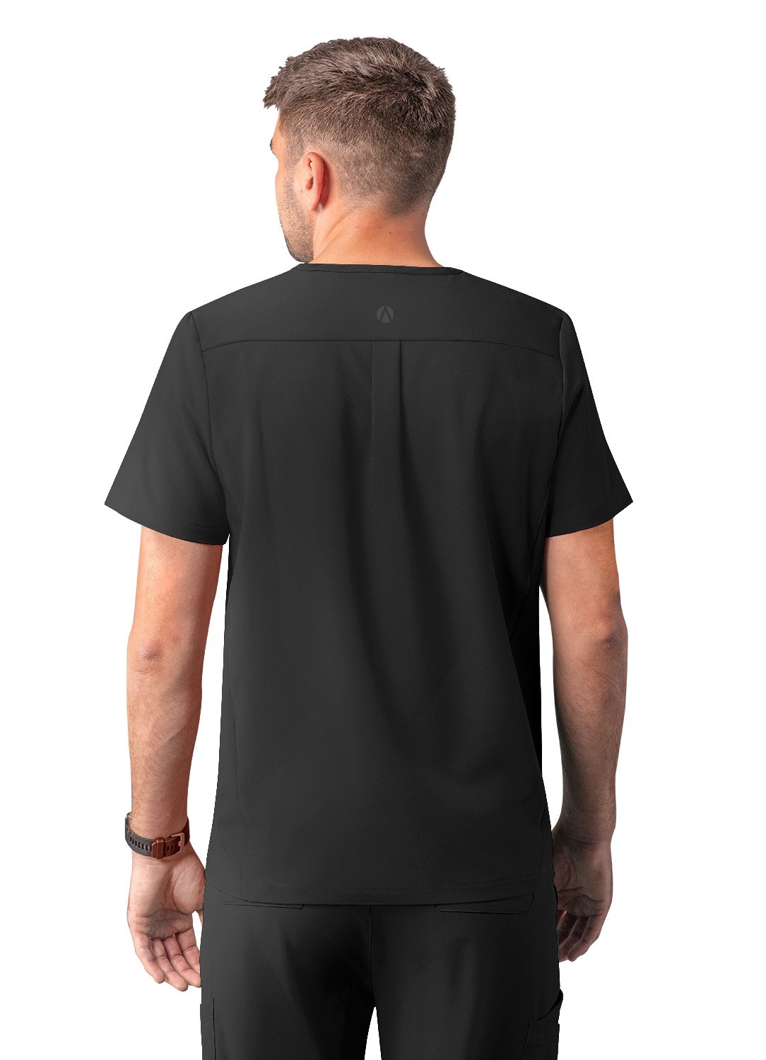 Adar Addition Scrubs For Men - Modern Multi Pocket V-Neck Scrub Top gallery