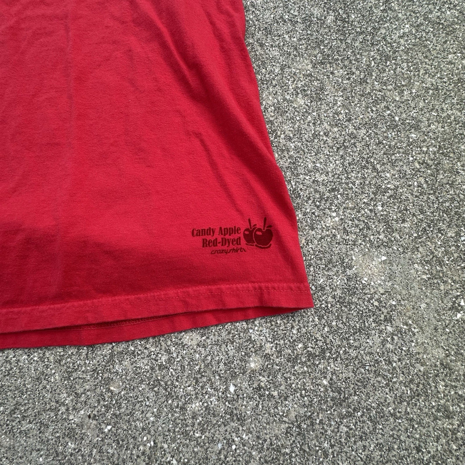 Crazy Shirts Hawaii Candy Apple Red Dyed Shirt Mens Large (23x29) Regular Y2K gallery