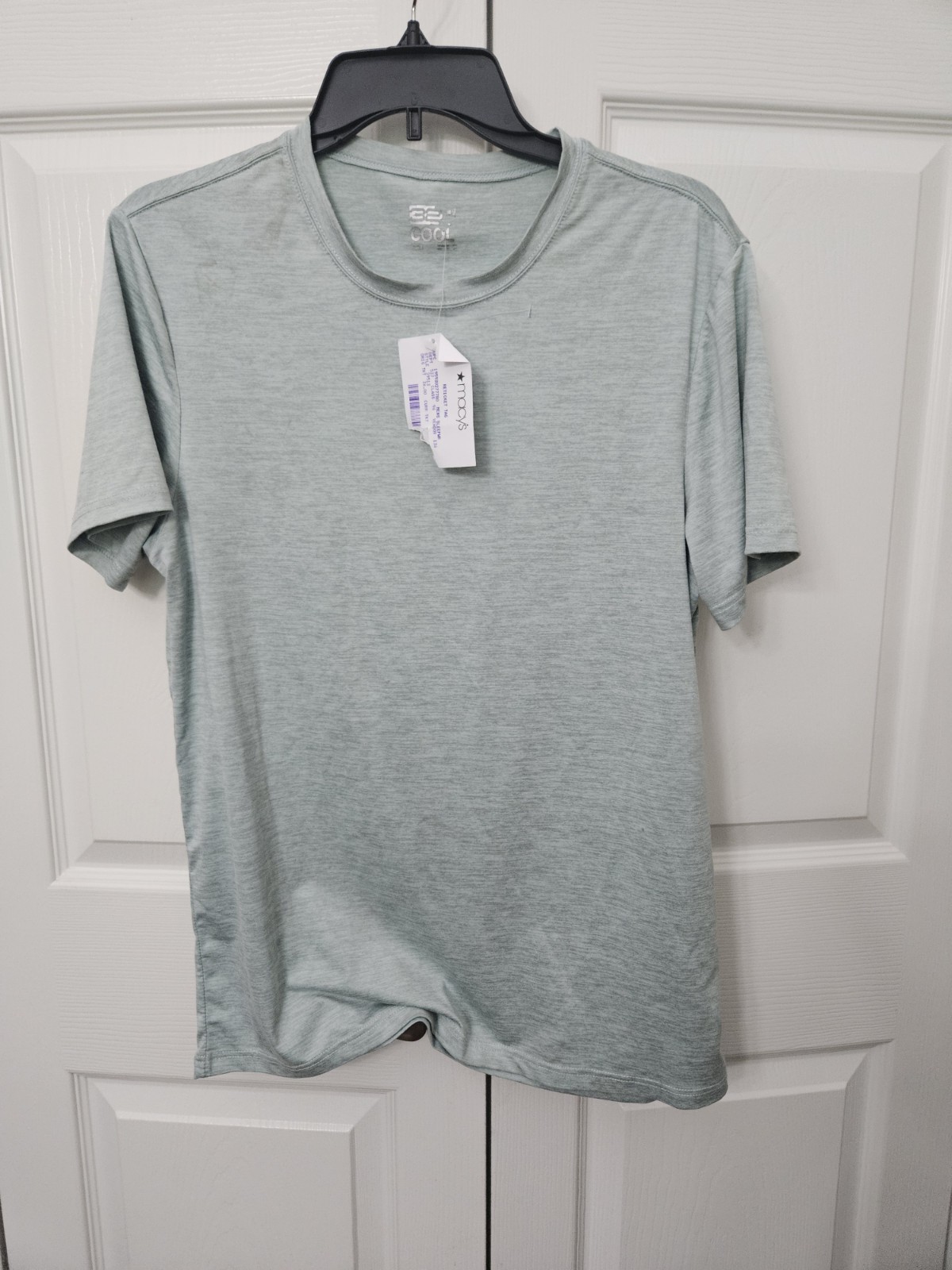 32 DEGREES COOL MEN'S SHORT SLEEVE CREW NECK SHIRT Medium Green NWT gallery