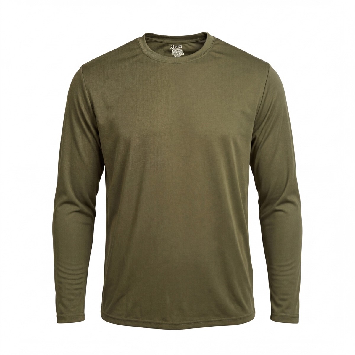 Marine Performance and Military-Style Long Sleeve T-Shirt - 100% Polyester - New gallery