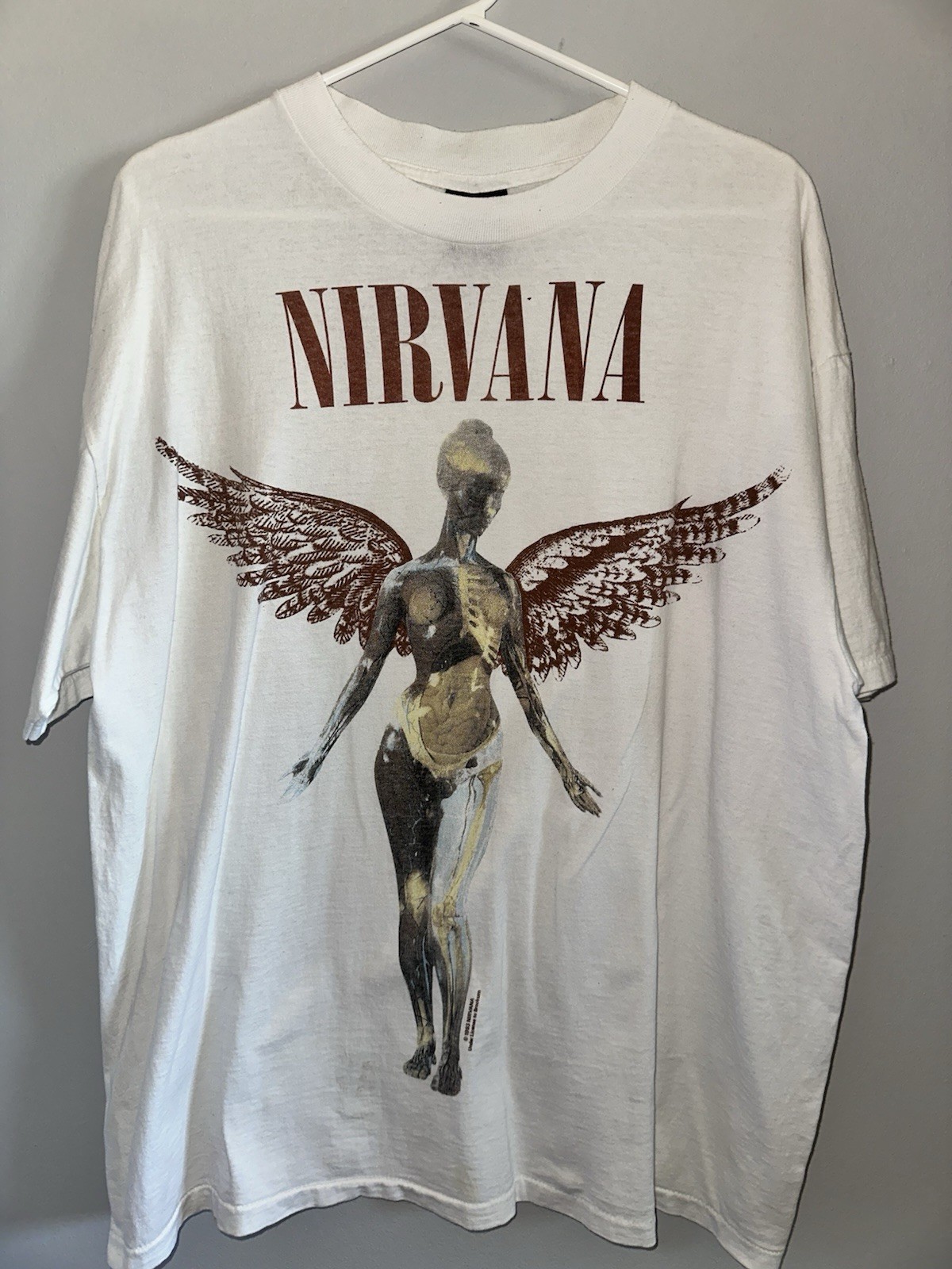 Vintage Nirvana In Utero Reprint Giant Tag XL Rare Shirt gallery
