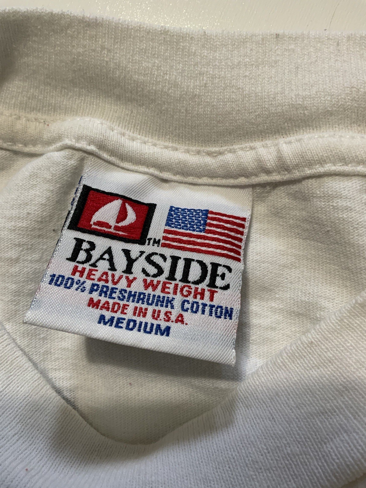 Calabasas Aquatic Staff City Lifeguard Swimming White Graphic L/S T-Shirt Sz. M gallery