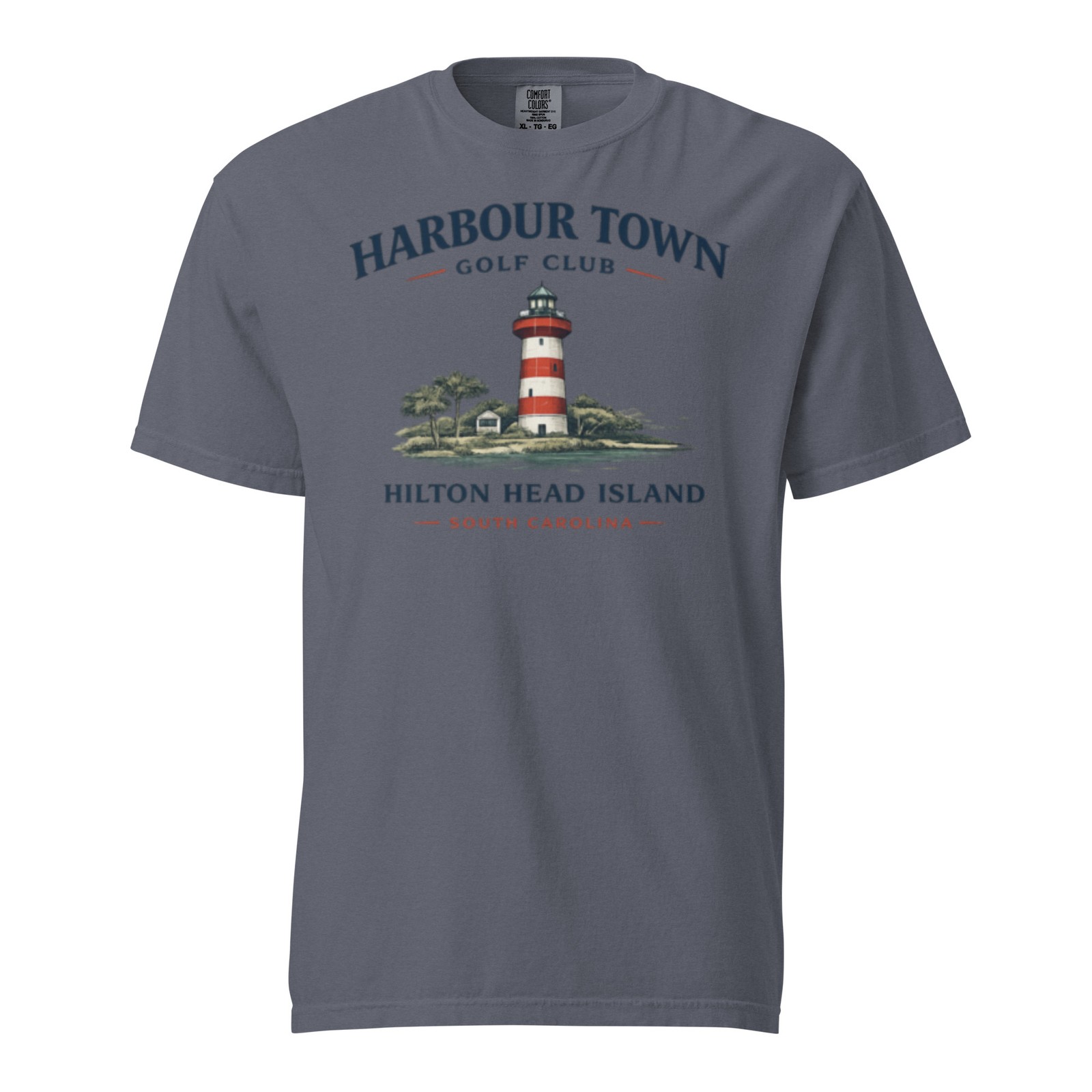 Harbour Town Golf Shirt Comfort Colors Hilton Head Lighthouse Tee gallery