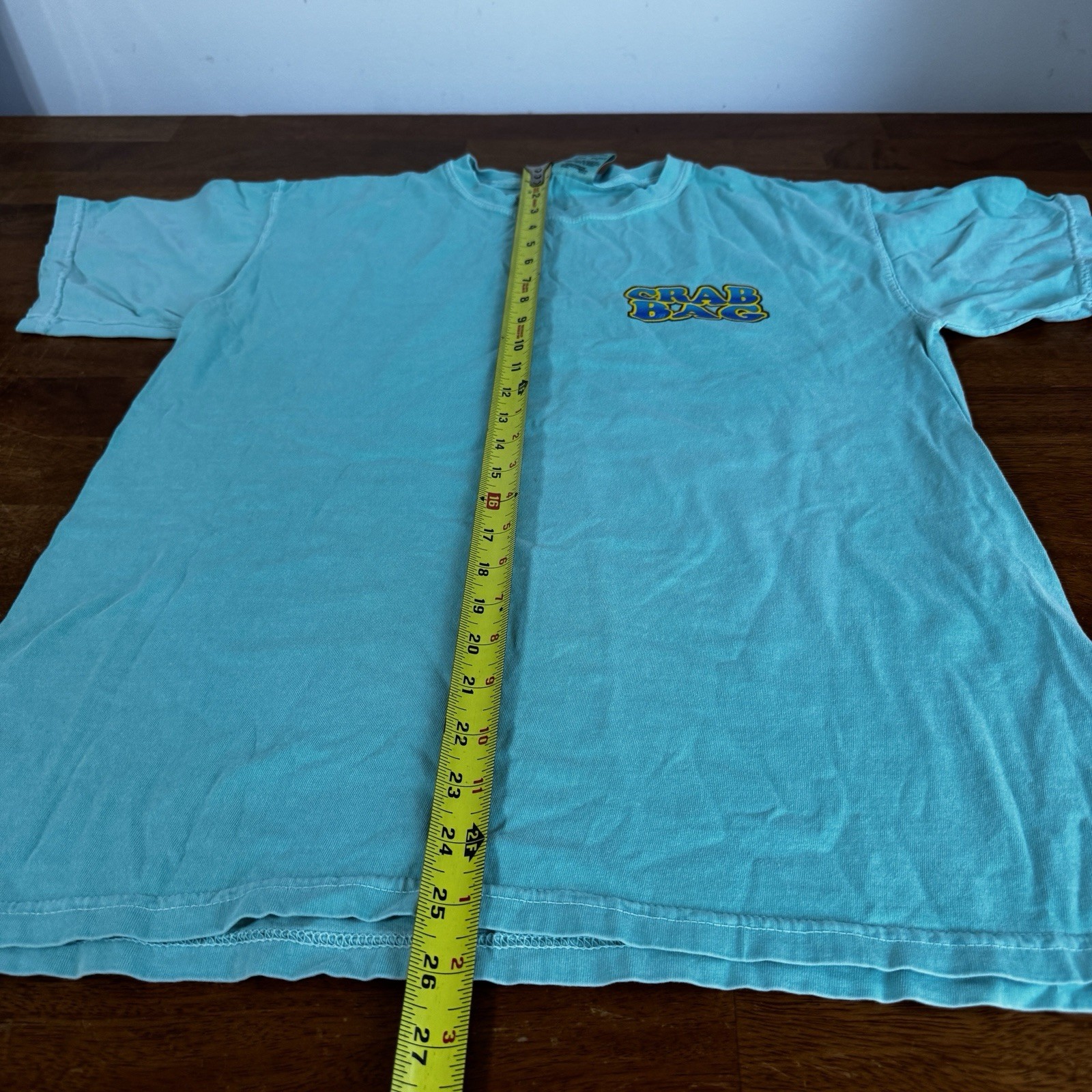 Get Hammered Crab Bag Maryland T-Shirt Turquoise Blue Men's medium gallery