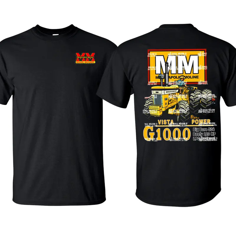 Classic MM G1000 Vista Tractor T-Shirt Minneapolis-moline Modern Machinery Farm