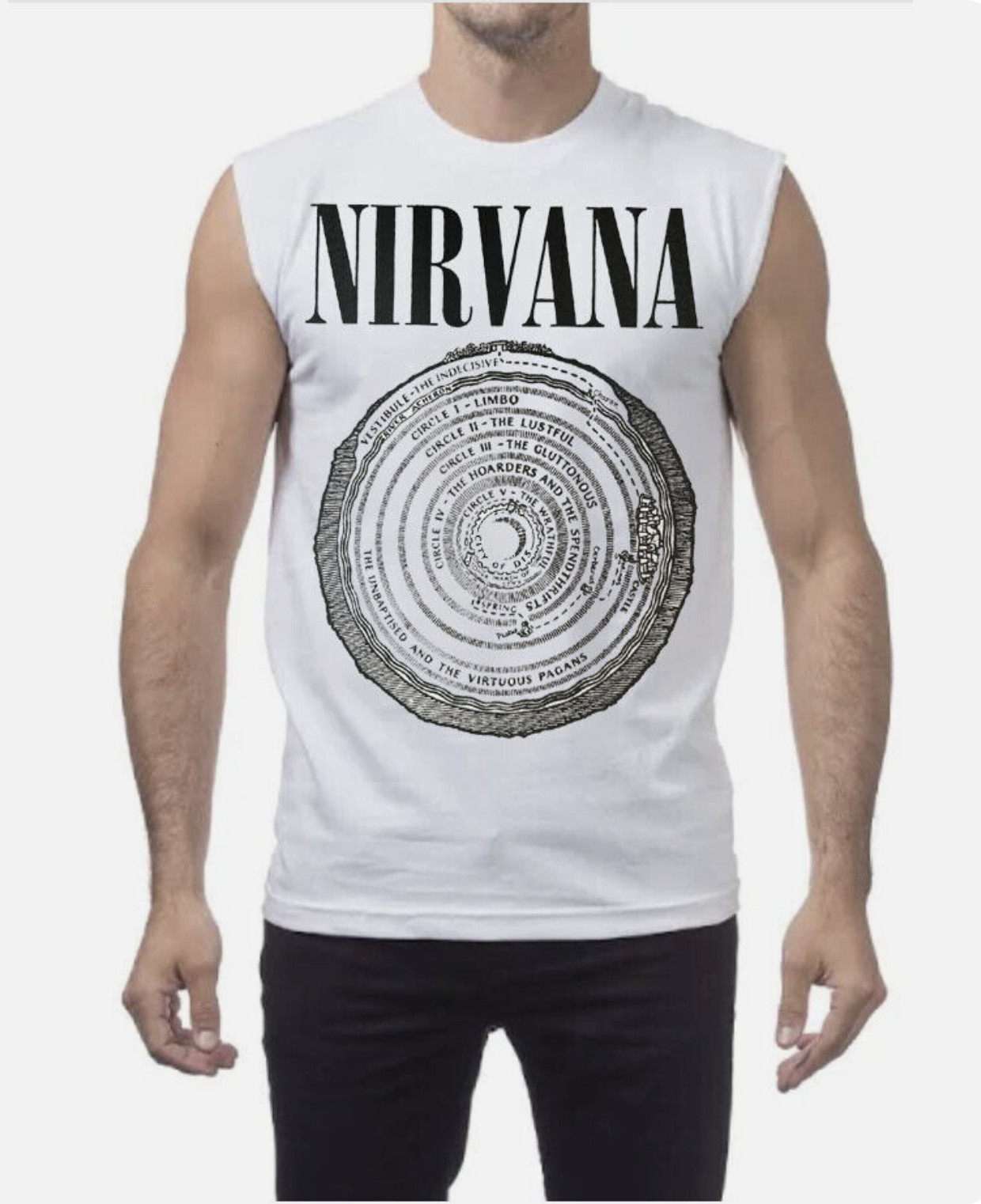 Nirvana Circle N Rock BAND MUSCLE SHIRT (Multiple Variations) gallery