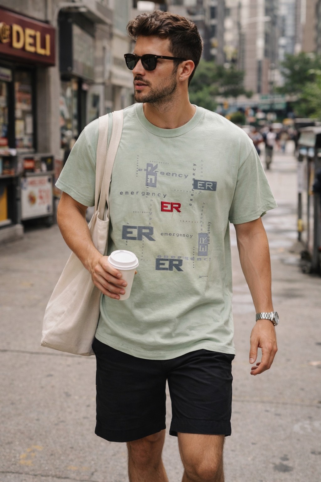 Vintage ER NBC Experience Store T Shirt XL 2002 Y2K 90s Medical Tee gallery