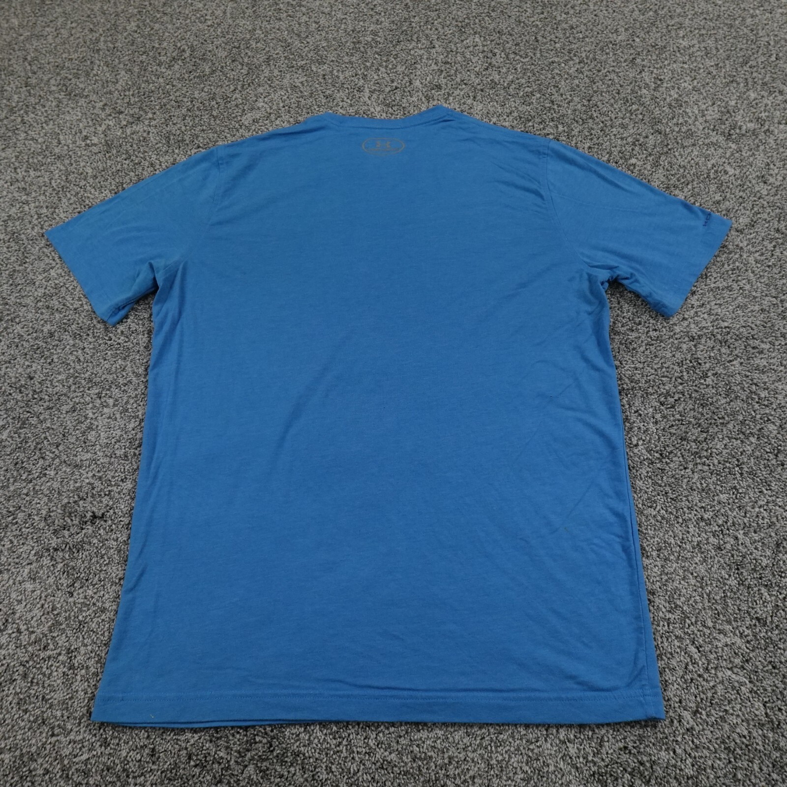 Under Armour Shirt Mens Medium Blue Loose HeatGear Active Athletic Performance gallery