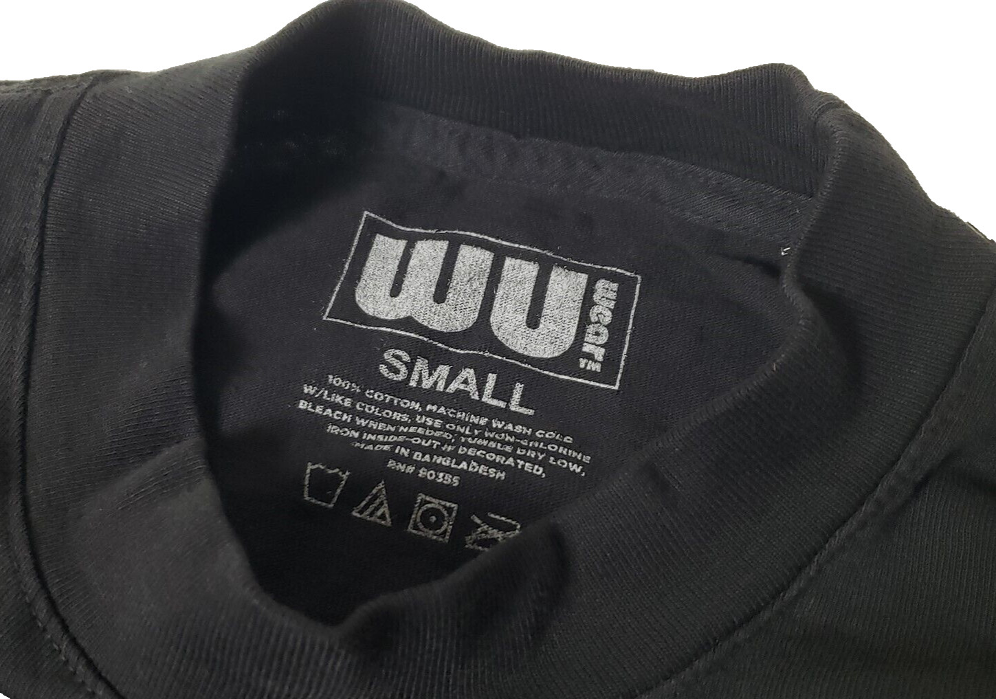 Wu-Tang Clan Wu Wear International 1995 Double Sided Long Sleeve T Shirt ~ SMALL gallery