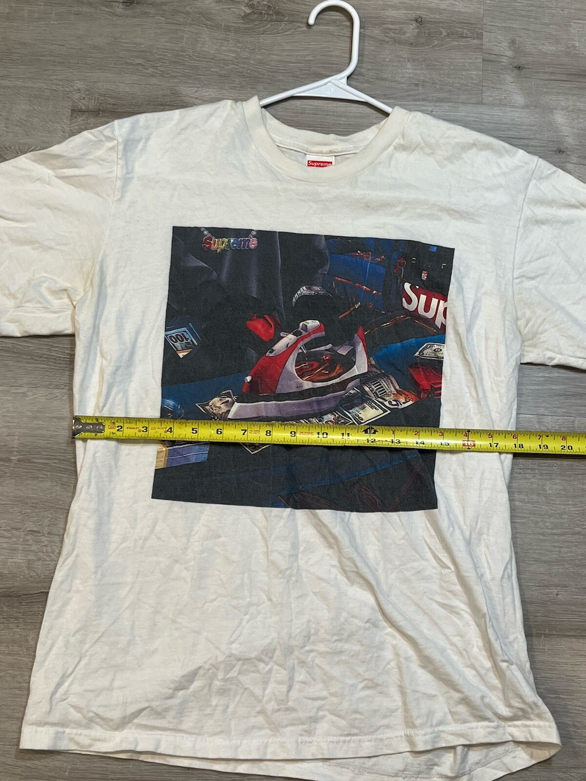 SS22 SUPREME GAS ALWAYS OPEN BOX LOGO TEE T SHIRT WHITE SZ Medium gallery