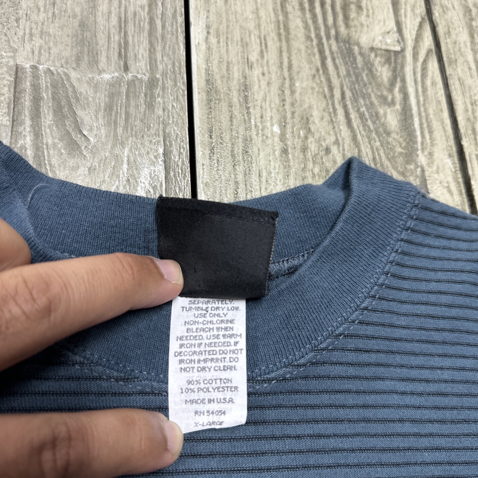 Vintage Bugle Boy Striped Tshirt XL Made In Usa 90s Retro gallery