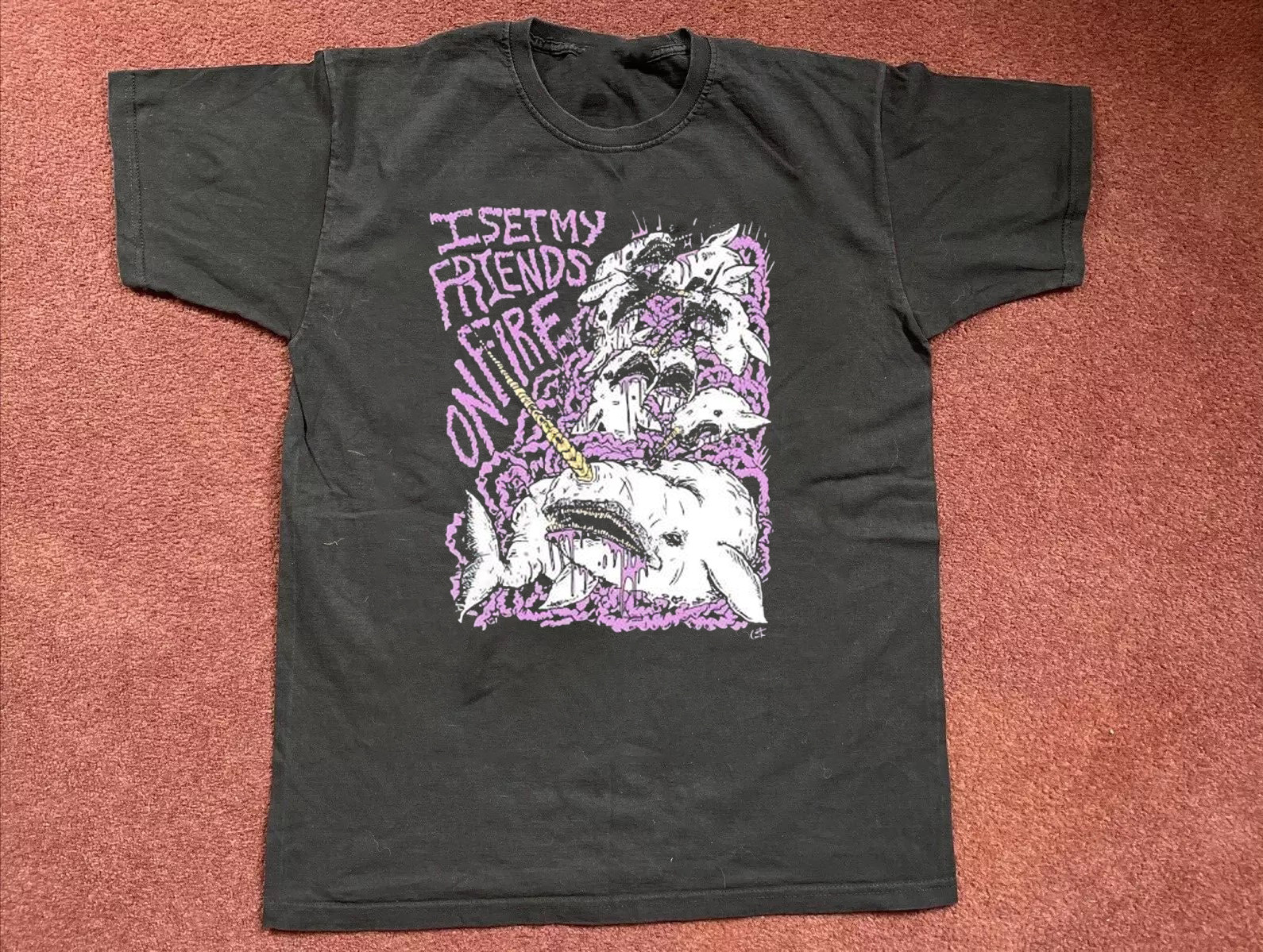 I Set My Friends On Fire Black Unisex S-5XL Shirt HRB654 gallery