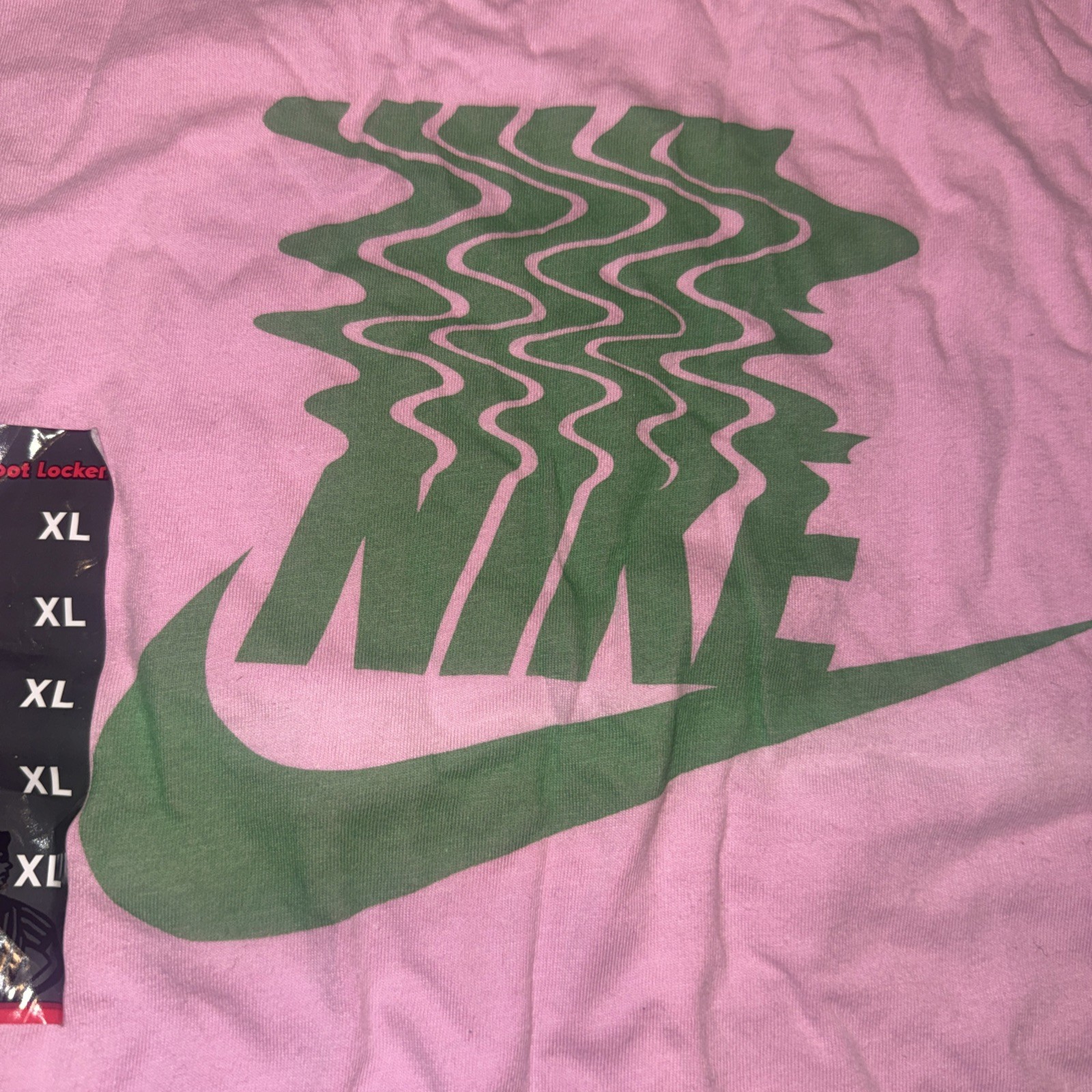 Nike Sportswear Pink Oil Slick Short Sleeve T-Shirt BV1997 Men’s Size XL gallery