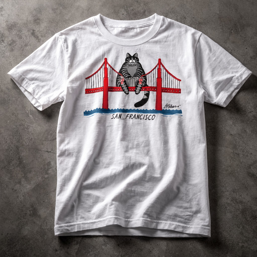 Project Hail Mary 2026 Ryan Gosling B Kliban Cat San Francisco Shirt S-5XL gallery
