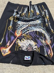 RARE 1994 Liquid Blue Wizard Tee size-L Mint Condition INSANE Front & Back Hit