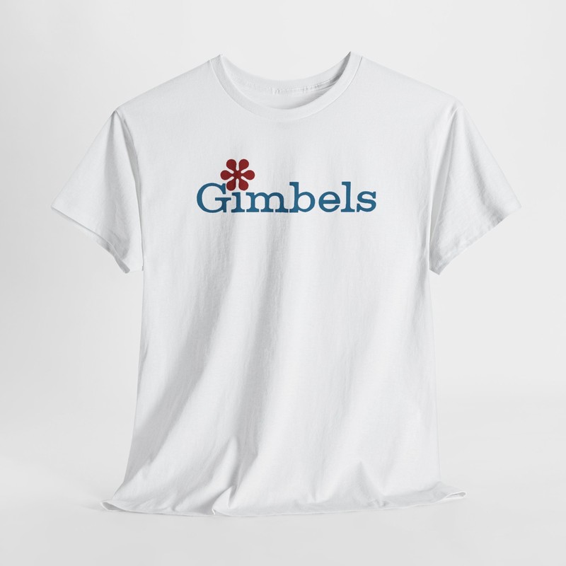 Vintage Gimbels’s Department Store Unisex Heavy Cotton Tee Retro History T-Shirt
