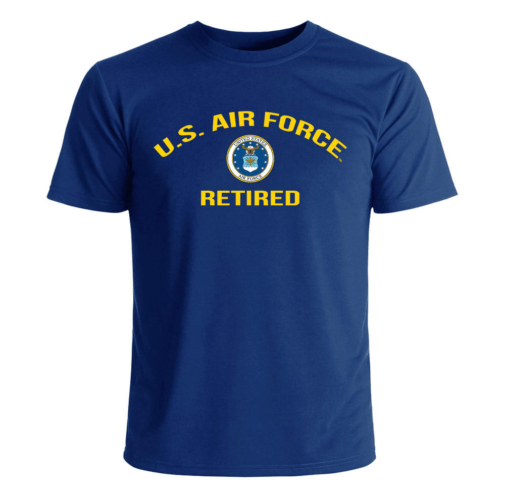US Air Force Retired T-Shirt Officially Licensed