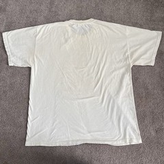 Vintage 1993 Backwoods Bar & Grill Graphic T-Shirt Mens Xl White Animals Beer