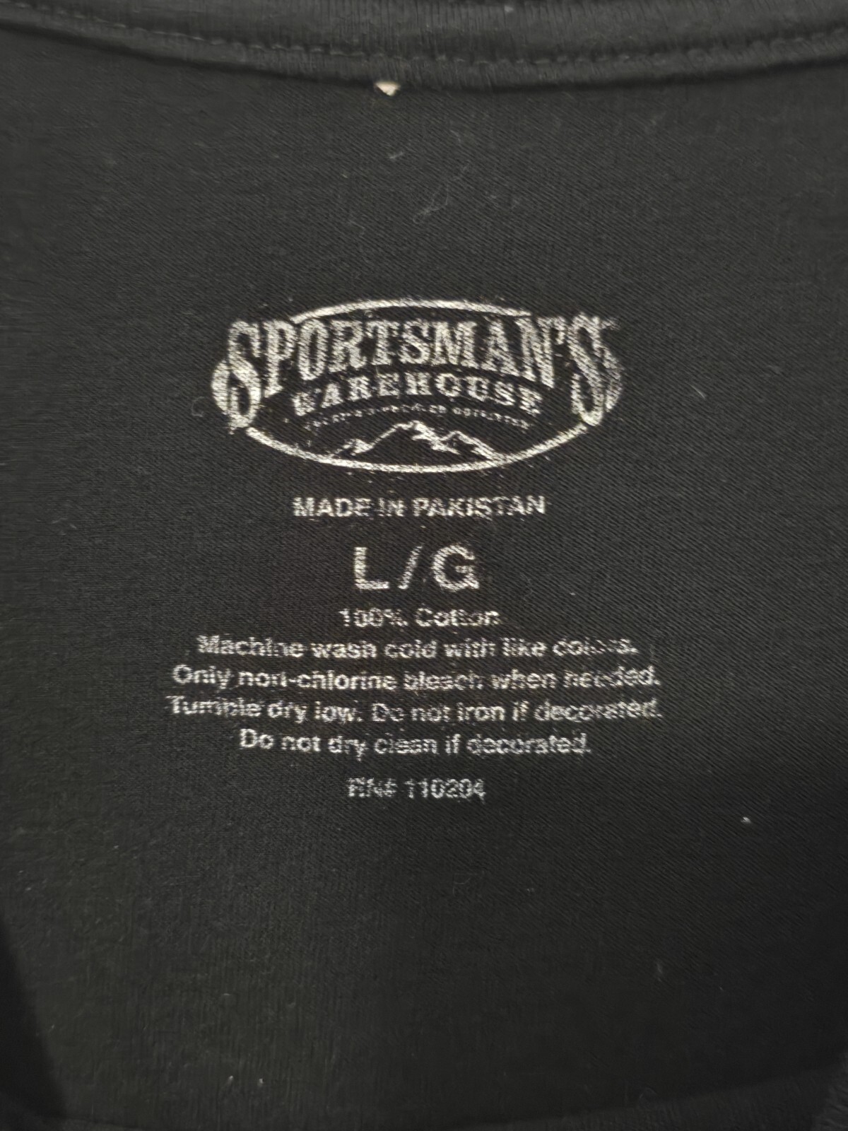 Sportsman's Warehouse Skull American Flag Graphic Men's Size Large gallery