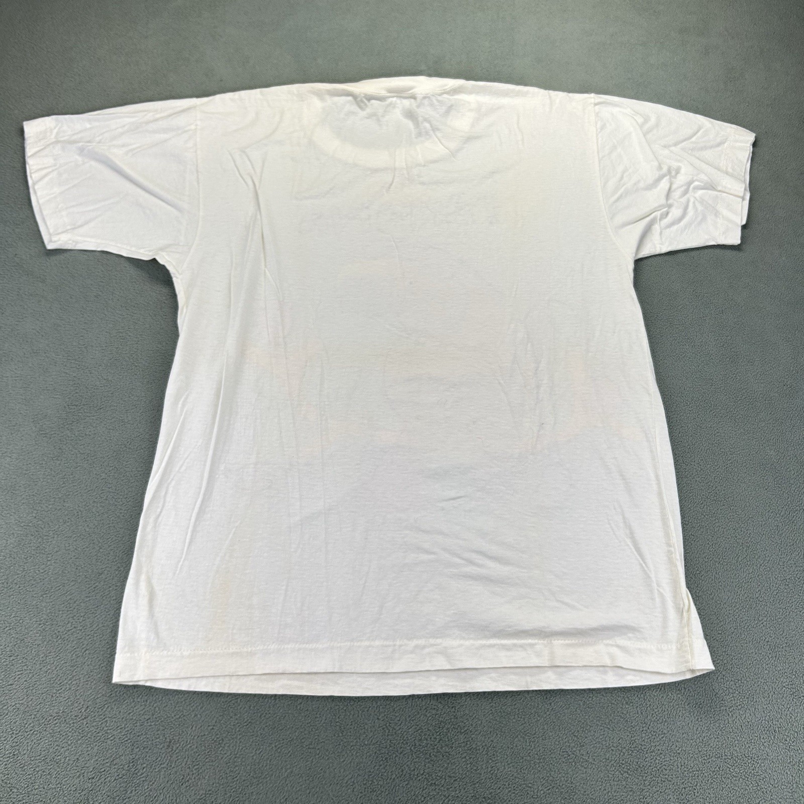 Vintage 1960’s Hanes T Shirt XL Pamana Island Parrot Embroidered Quilted Bird gallery