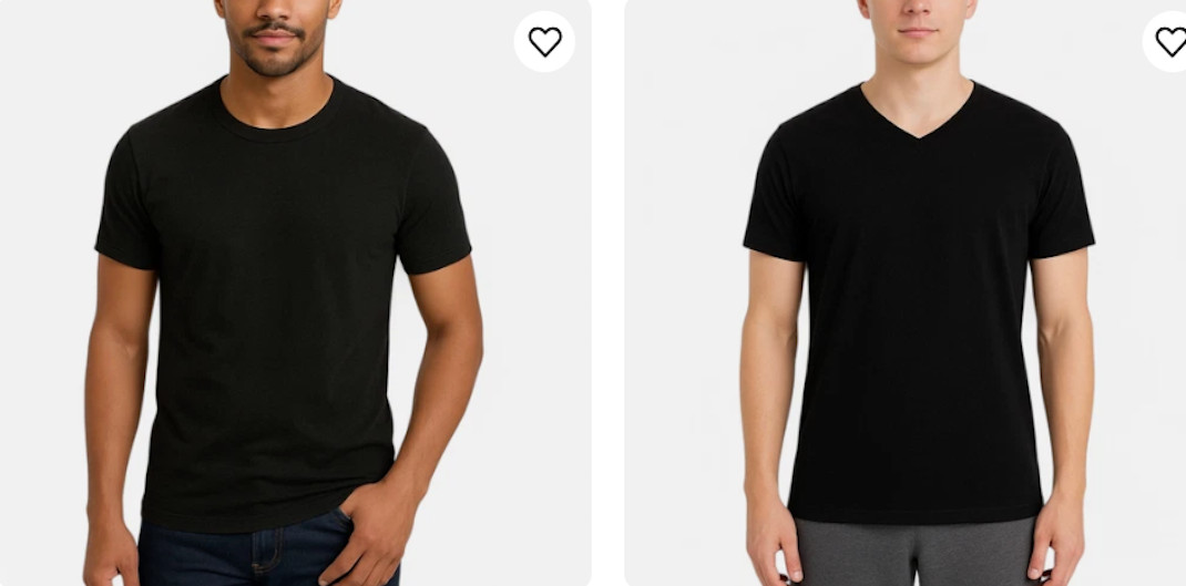 Alfani Mens 4 Pack Classic T Shirt Tagless Undershirts White or Black Ret $40 gallery