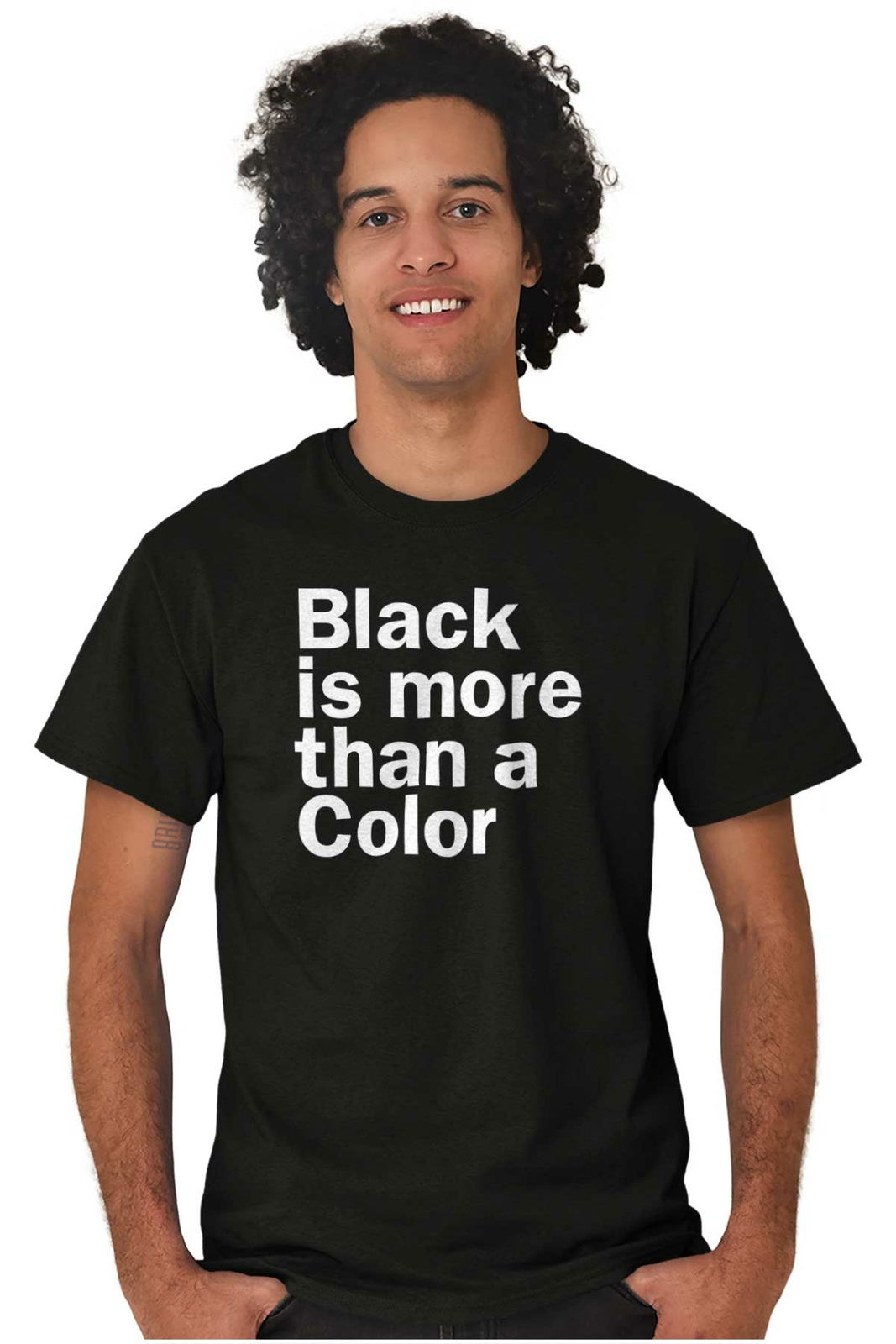 Black is More Than a Color Proud Culture Womens or Mens Crewneck T Shirt Tee gallery