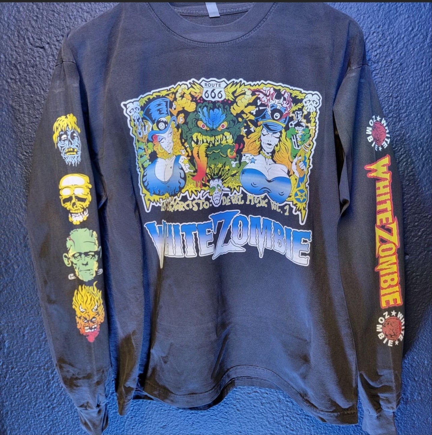 White Zombie La Sexorcisto Tour Shirt S-5XL Bondage Metal Rock MTO Shaka wear gallery