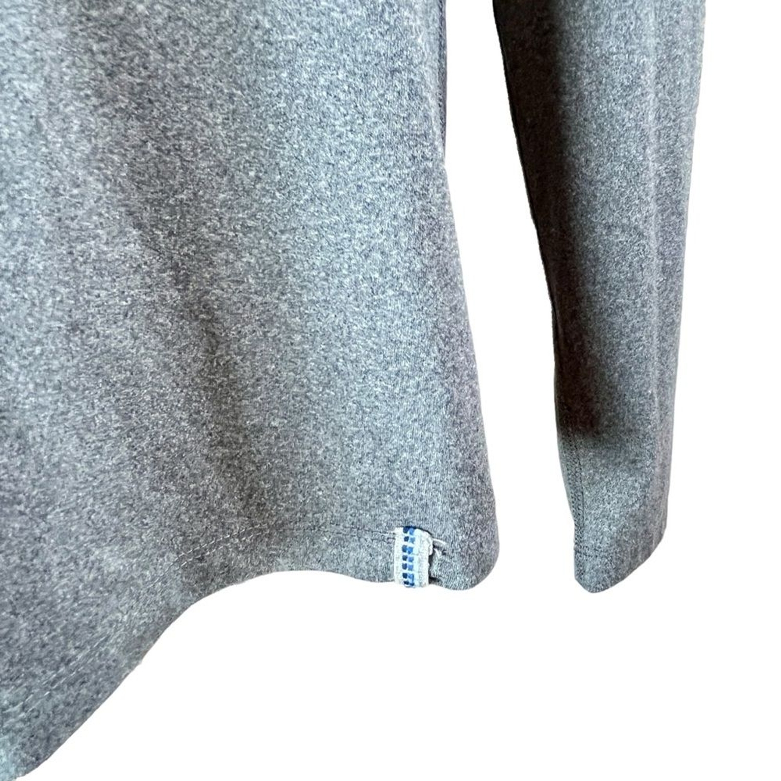 MARINE LAYER Weekend Sport Long Sleeve T Shirt Size Large Logo Graphic Crew Gray gallery