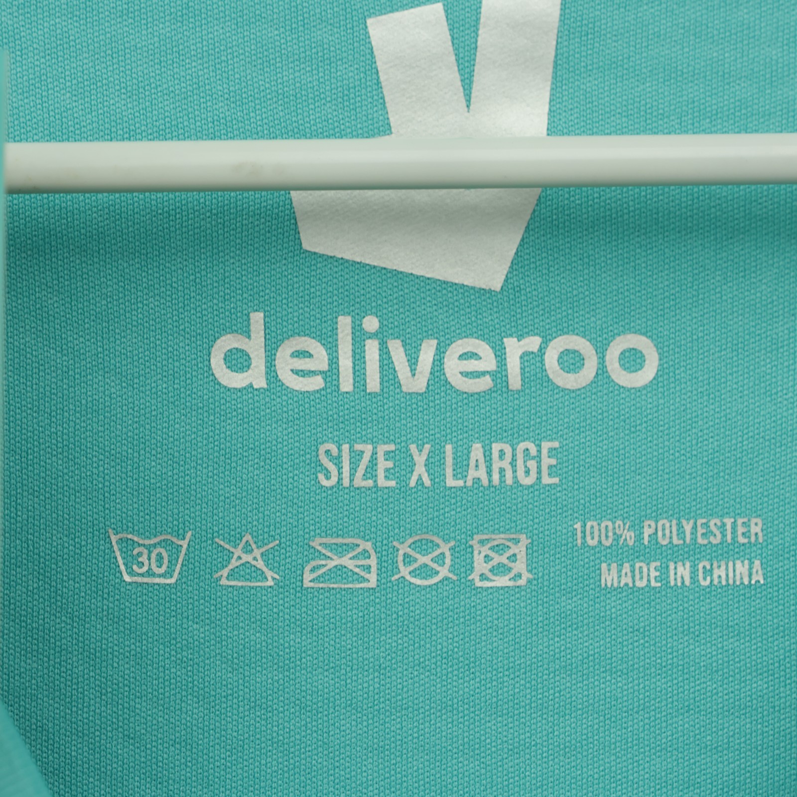 Deliveroo 3 Short Sleeve Base Layer Turquoise Size XL – Quick Drying Lightweight gallery