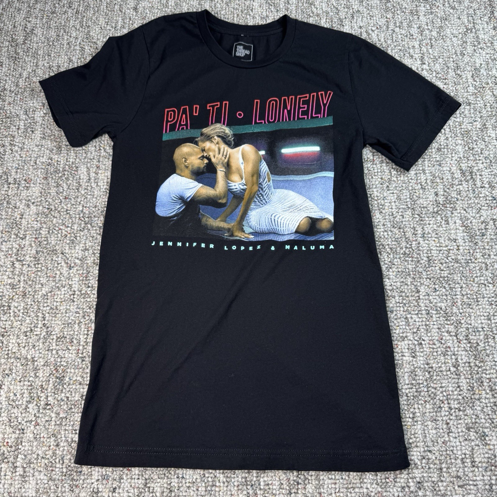 The Thread Shop Shirt Mens Small Jennifer Lopez Maluma Pa' Ti + Lonely Promo gallery