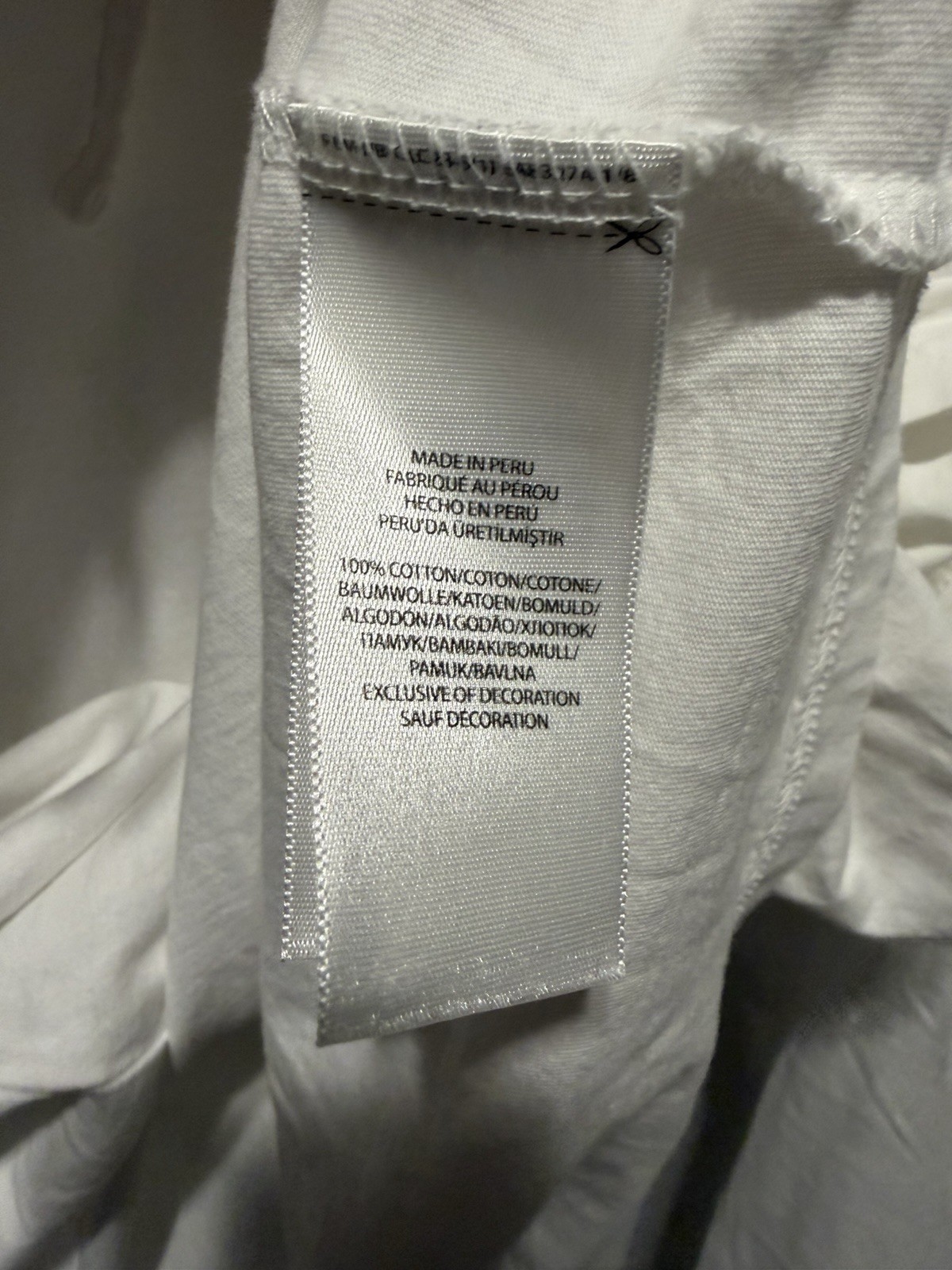 Polo Ralph Lauren Jersey Hooded T-Shirt Size Large White gallery