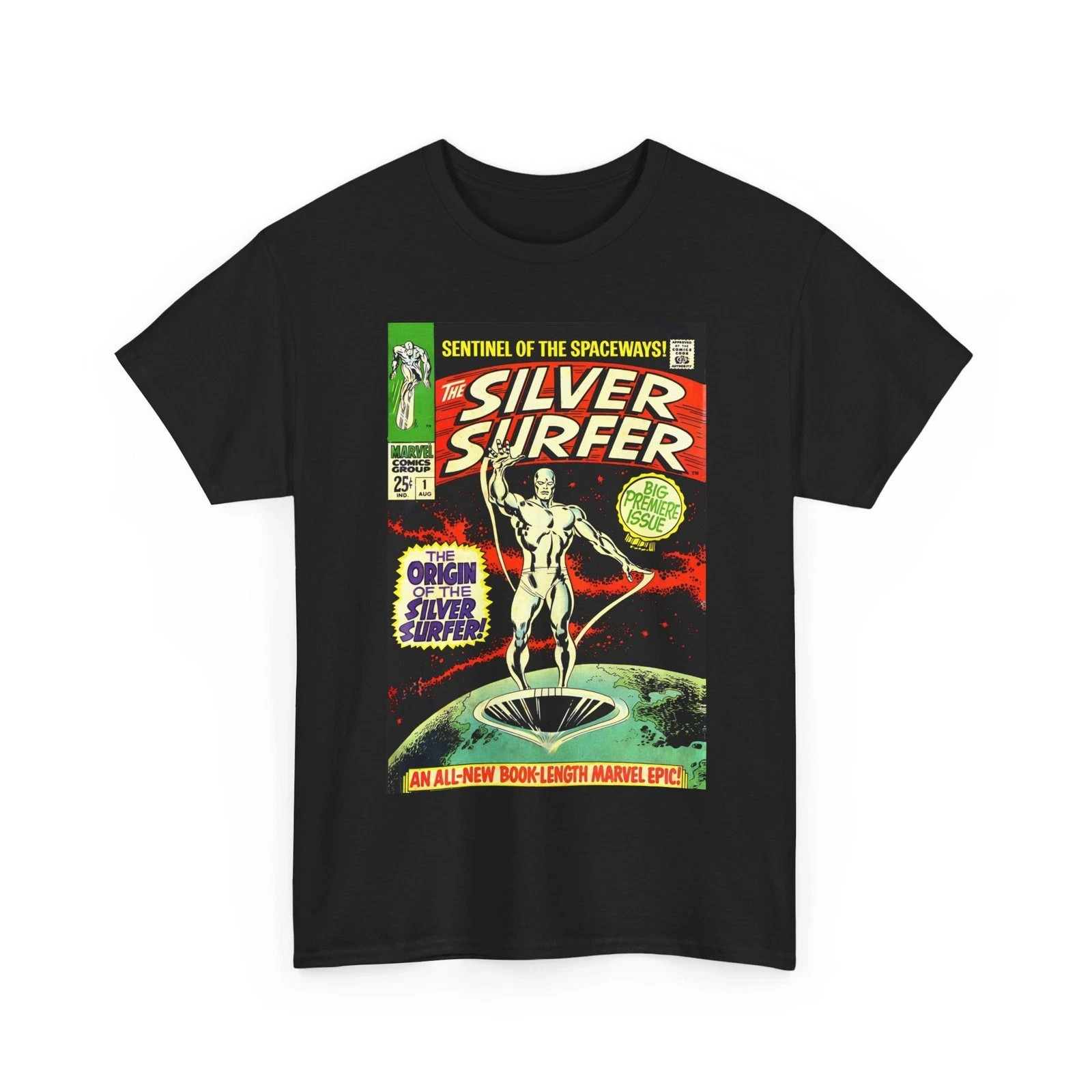 NEW Silver Surfer #1 T-Shirt - Silver Age Marvel Comics gallery