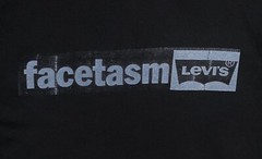 Facetasm & Levi’s Black Short Sleeve T Shirt M