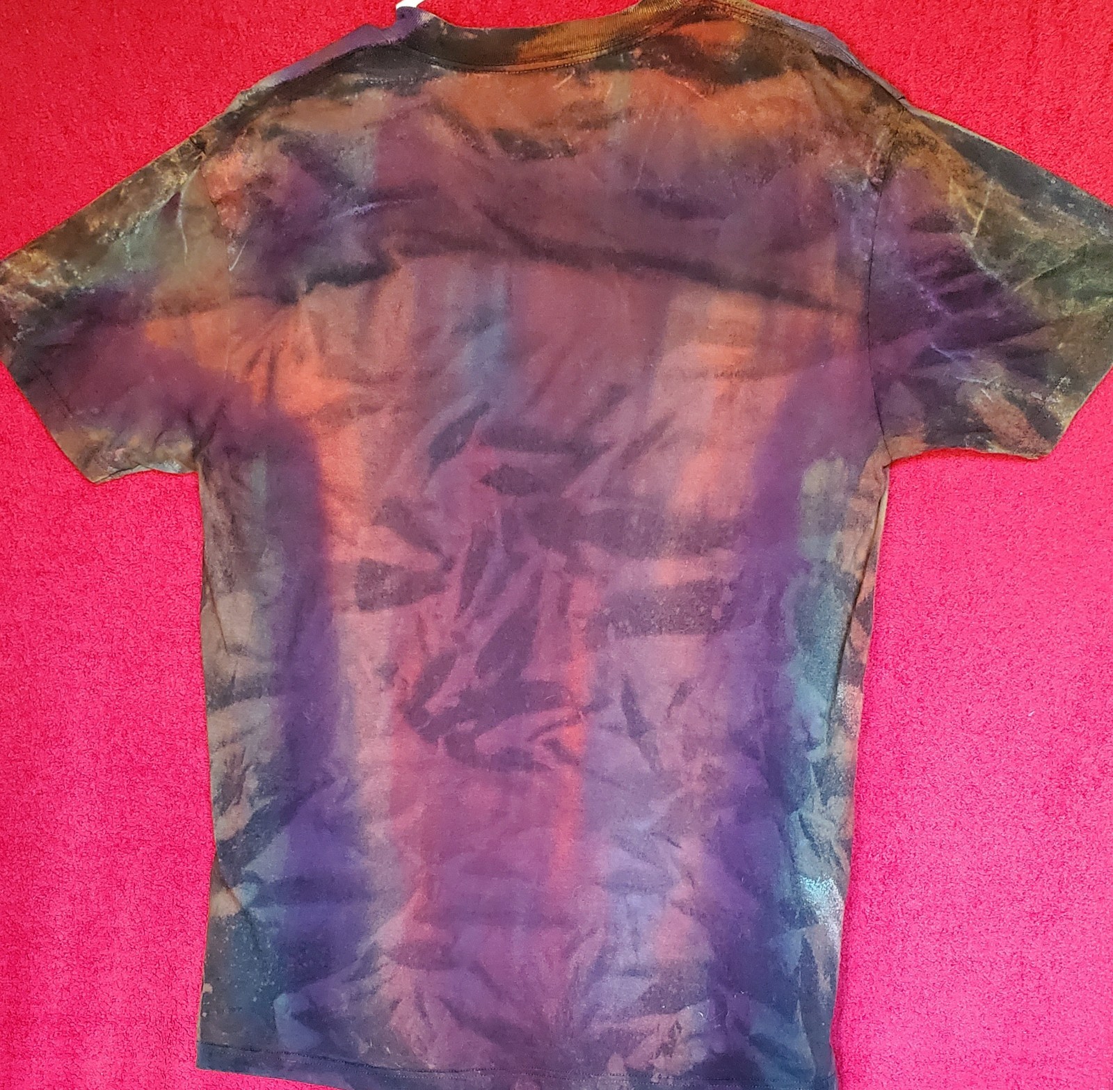 GILDAN SIZE LARGE 100% Cotton Tye Dyed Shirt Pre-washed WON'T FADE VERY SOFT gallery