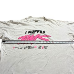 Vintage Suffer From PMS Putting Up With Men’s S*it T Shirt Single Stitch 80’s Xl