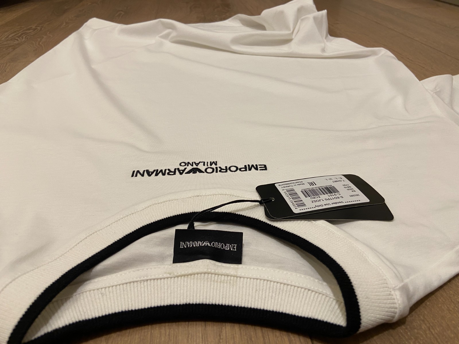 Emporio Armani Basic T-shirt White, 6D1TP0 1JOSZ-01P8 gallery
