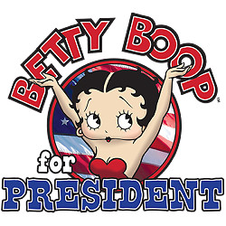 T-Shirt S to 2XL 3XL - BETTY BOOP -for PRESIDENT - Fun Humor Adult gallery