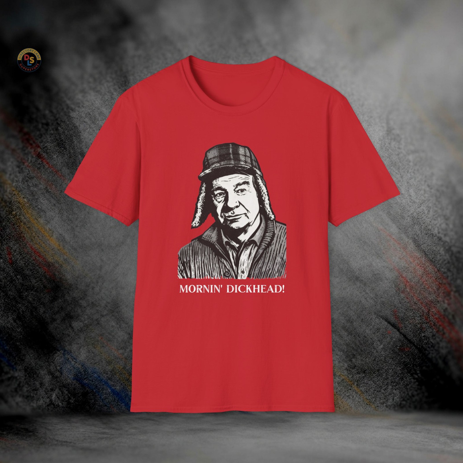 Grumpy Old Men Funny Mornin’ Walter Matthau T-Shirt | Softstyle Tee