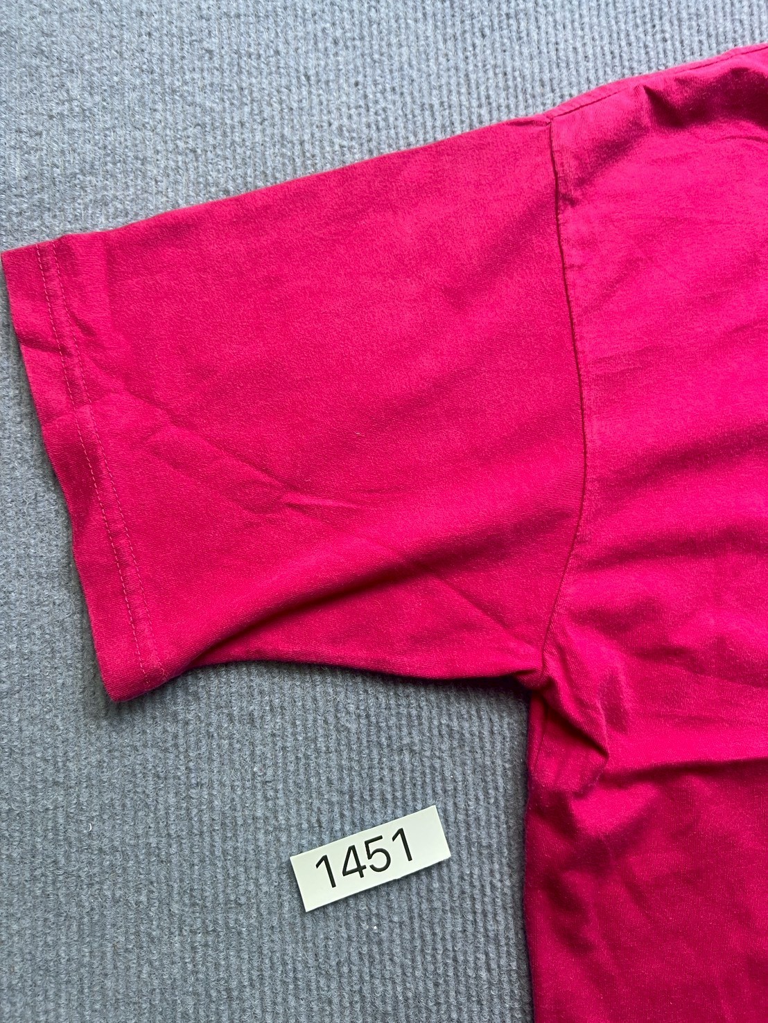 Vintage 1985 Fido Dido Embroidered Logo Pink T-Shirt Single Stitch Style 90s gallery