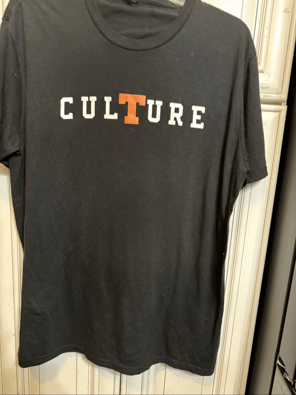 District Men's Perfect Tri Culture Graphic Crew Neck Cotton Blend T-Shirt Large gallery