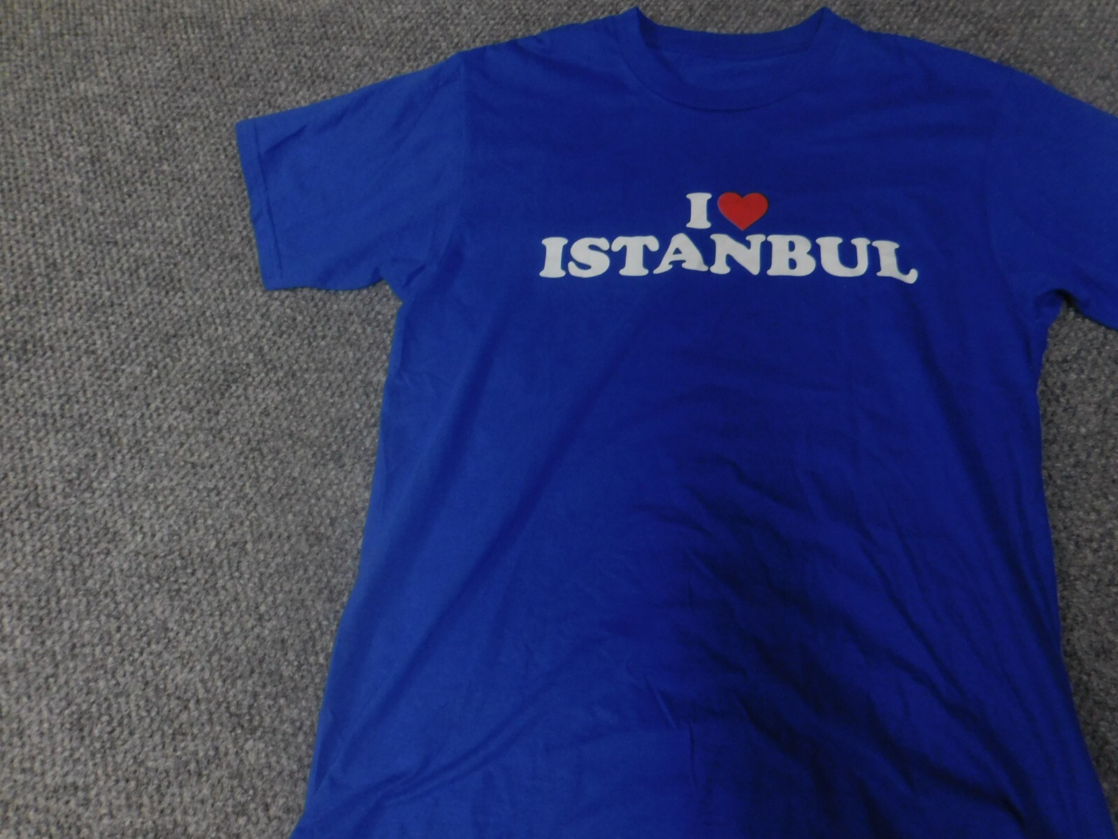 Instanbul MEns Shirt Small blue graphic gallery