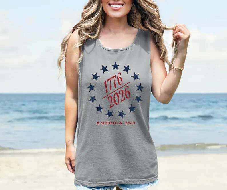 America Patriotic Tank Top gallery