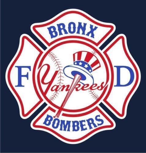 New York City Da' Bronx Bombers Yankee Navy FDNY NEW Fire Tee .. gallery