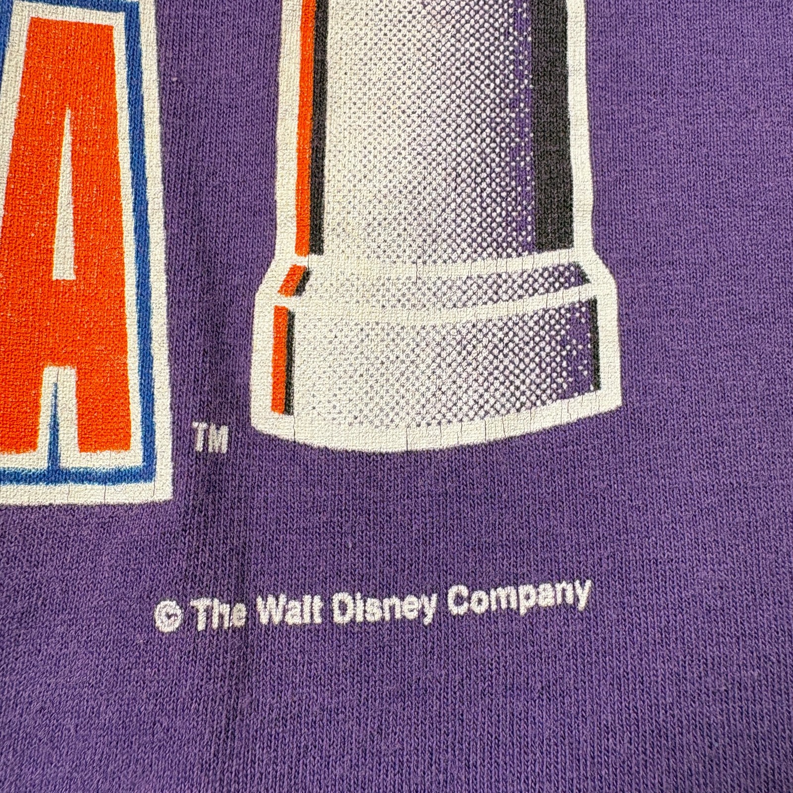 Vintage Artex Sportswear T-Shirt Mens XL Purple Mickey Mouse Florida University gallery